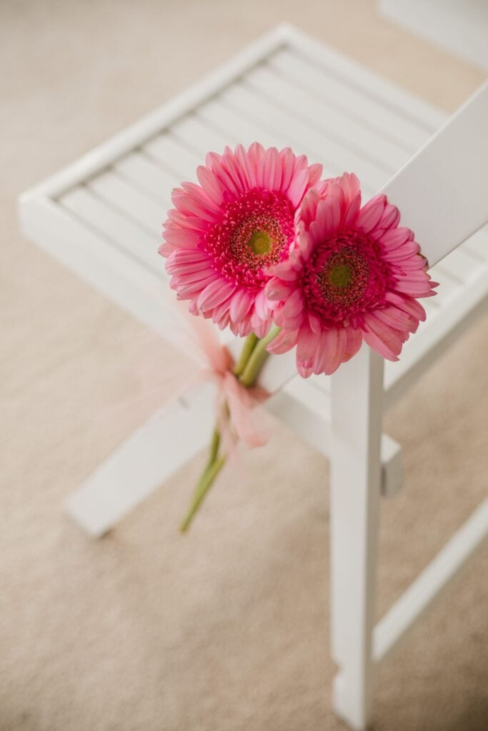 Which Wedding Traditions Did We Actually End Up Skipping? 15 wedding decor ceremony chair floral arrangement