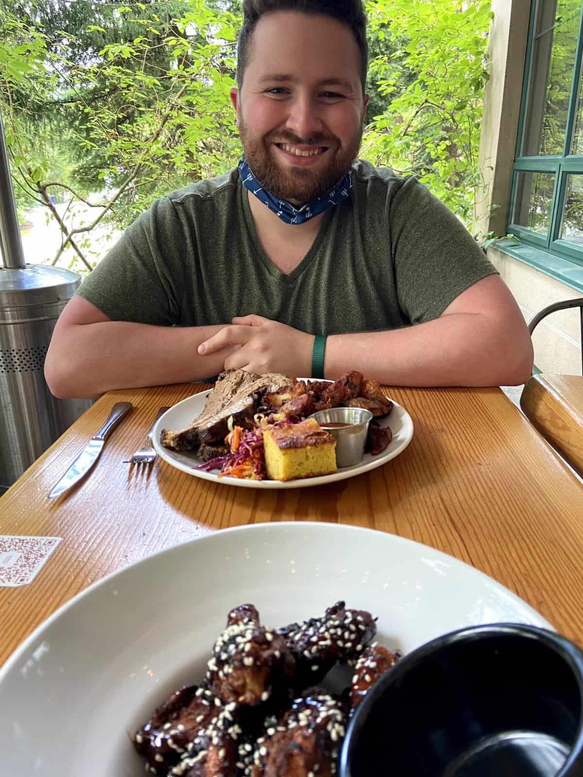 Lunch at Hunter Gather in Whistler