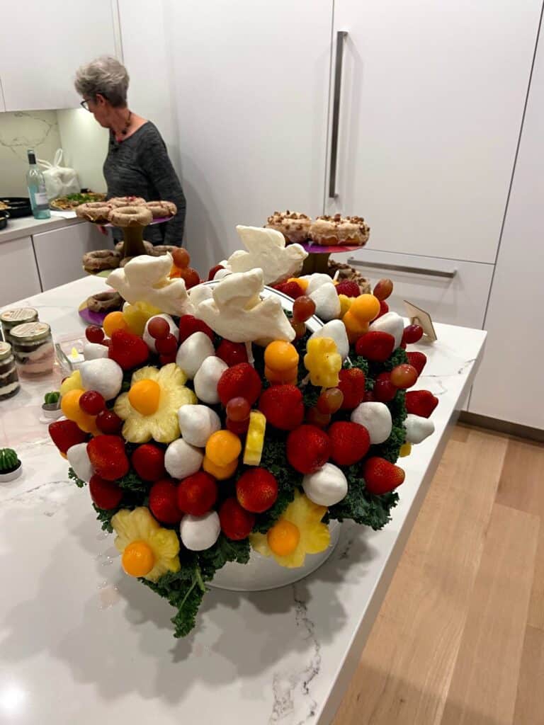 Which Wedding Traditions Did We Actually End Up Skipping? 21 fruit bouquet at our wedding