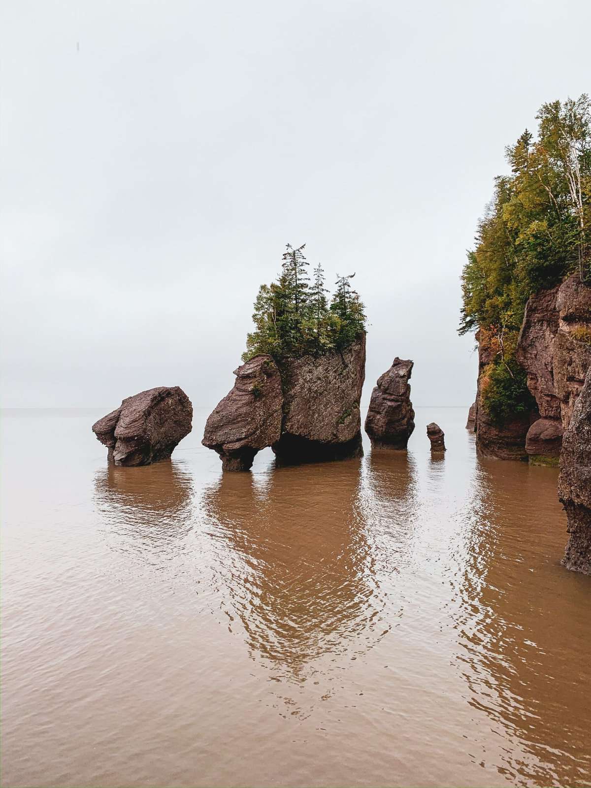 5 Honeymoons I Won't Be Going On 28 Hopewell Rocks, Bay of Fundy, New Brunswick