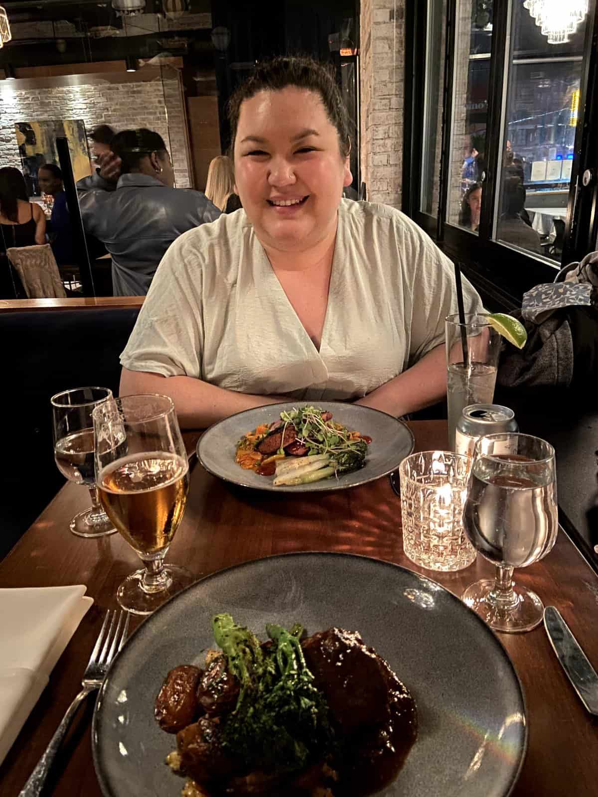 Dinner at Brix and Mortar