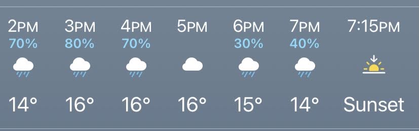 sep 19 weather report
