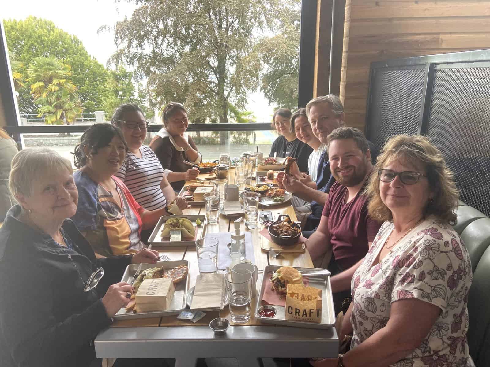 Lunch at CRAFT