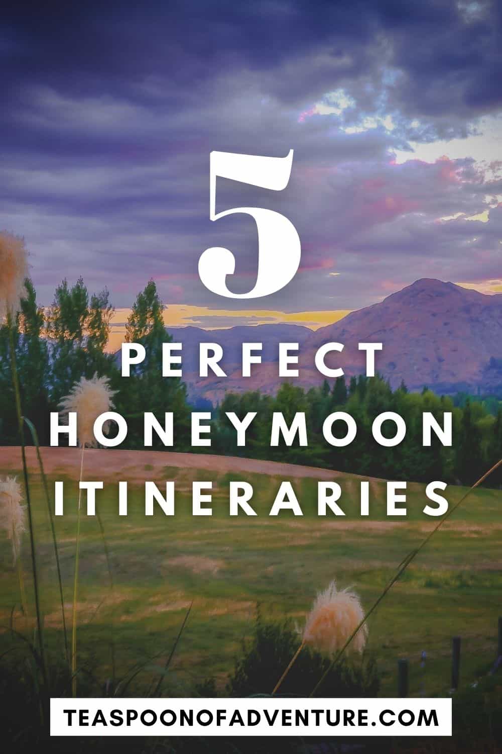 5 Honeymoons I Won't Be Going On 30 5 HONEYMOON ITINERARIES for couples who love travel and adventure! From France to New Zealand and Japan to Canada, check out 5+ honeymoon itineraries for the perfect romantic couples vacation with just the right amount of adventure and exploring! #honeymoon #couplestrip #couples #wedding #weddingplanning #vacation #travel #newzealand #japan #france #greece #newengland #canada #weddingideas #bride #groom #travelplanning #travelideas #itinerary