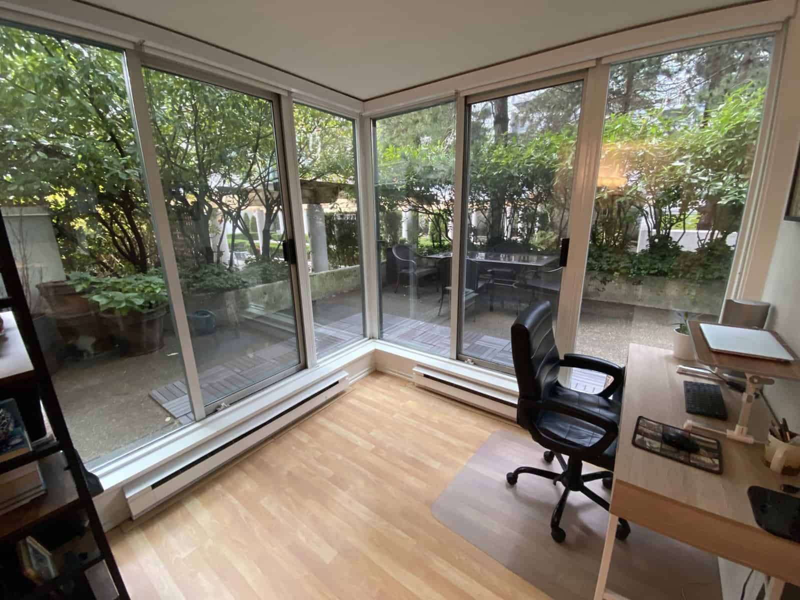 Welcome Home! Our Yaletown, Vancouver Apartment Tour 25 home office in new yaletown apartment