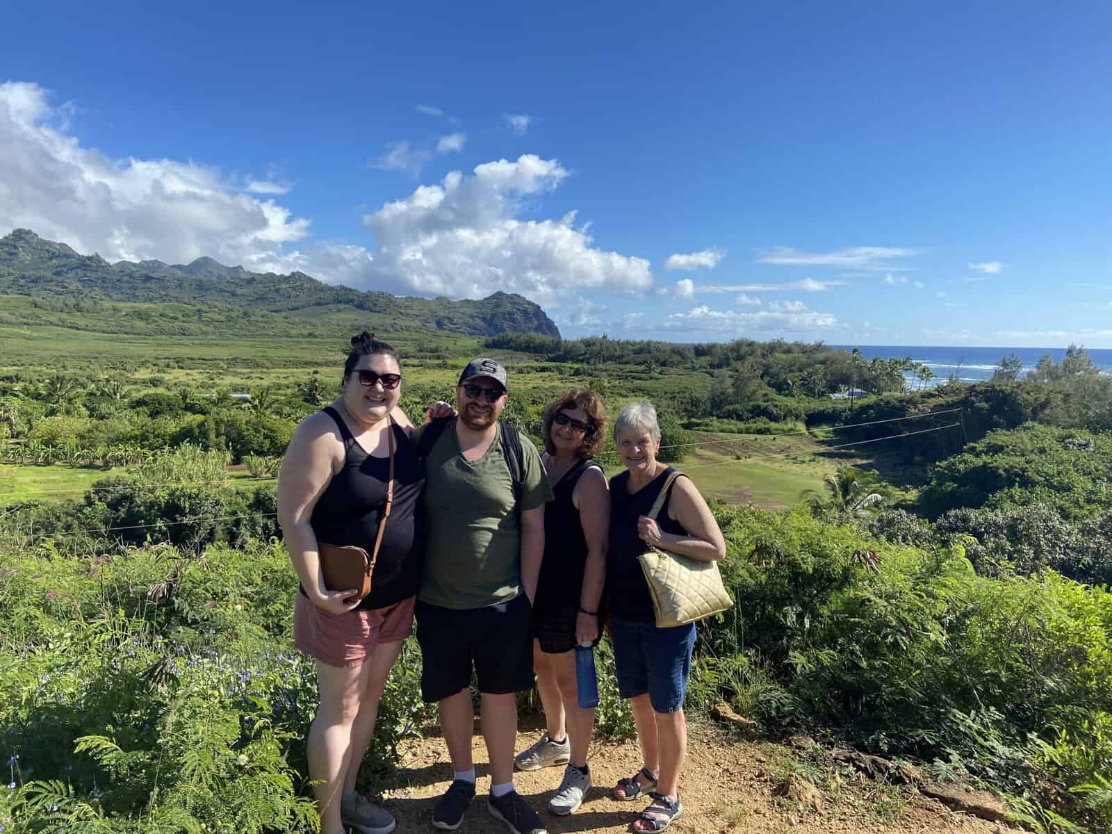 Month in Review: January 2022 2 Makauwahi Cave Trail selfie in Kauai, Hawaii