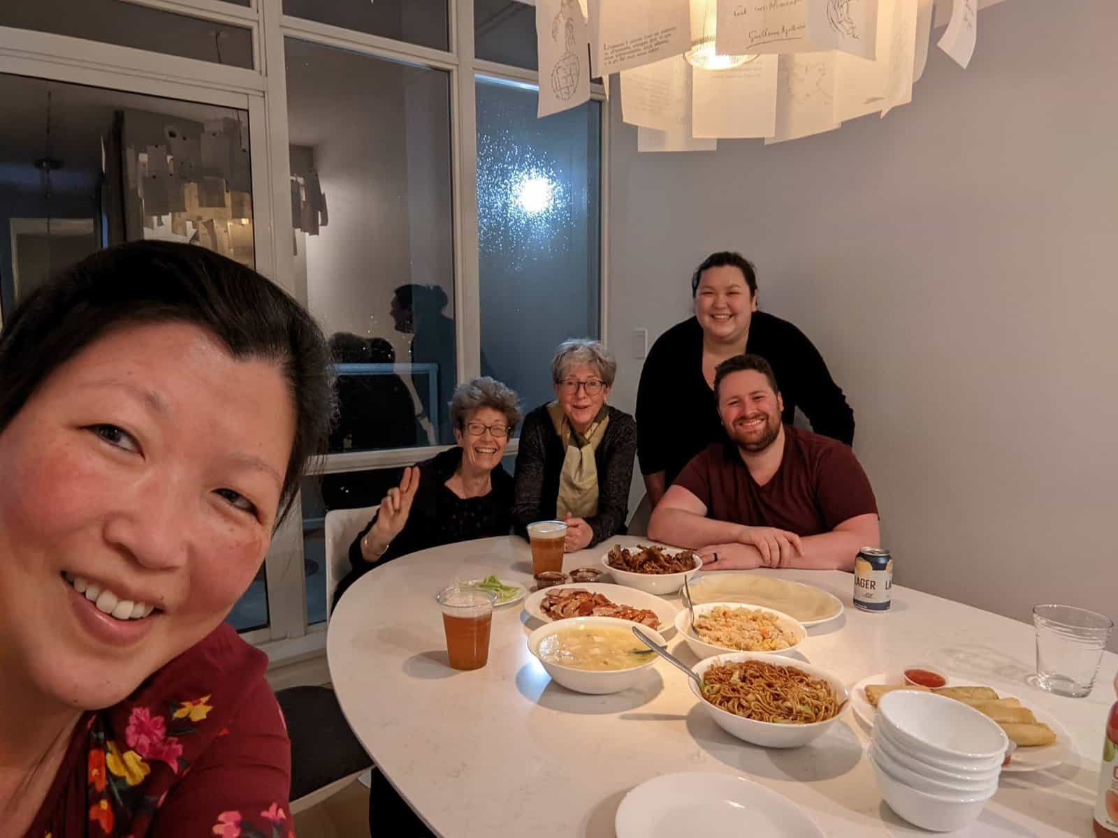 Month in Review: January 2022 4 Chinese New Year dinner at Yaletown condo