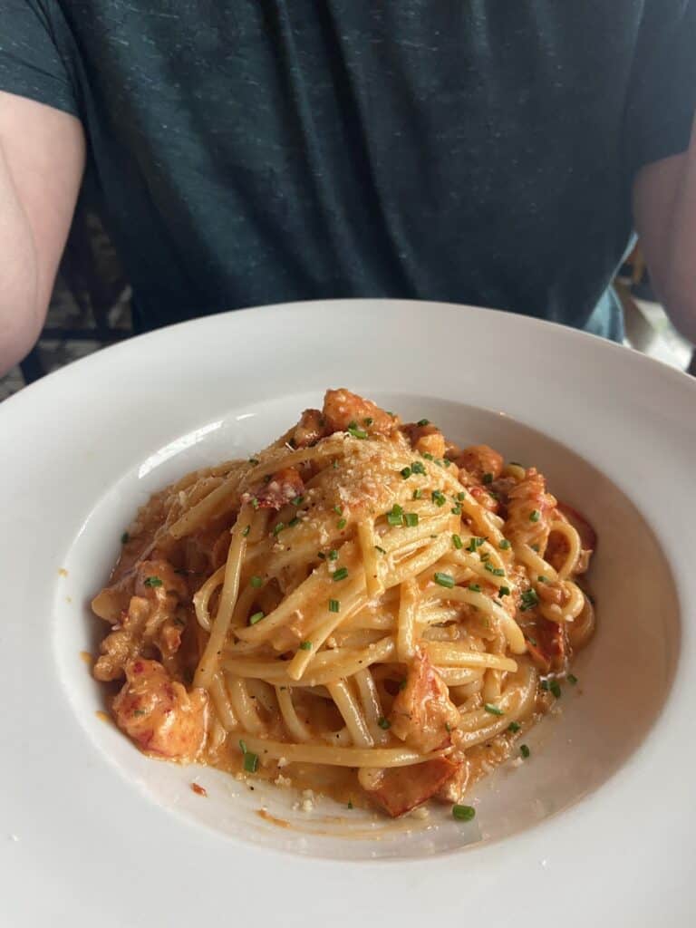 What to Eat in Halifax, Nova Scotia, Canada 8 lobster linguine at the bicycle thief in halifax