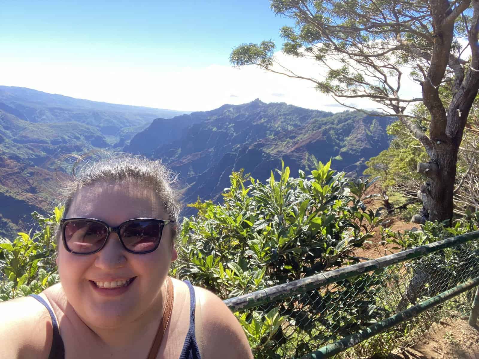 Should You Travel Internationally During COVID? Visiting Hawaii in 2022 11 viewpoint at the Waimea Canyon in Kauai, Hawaii