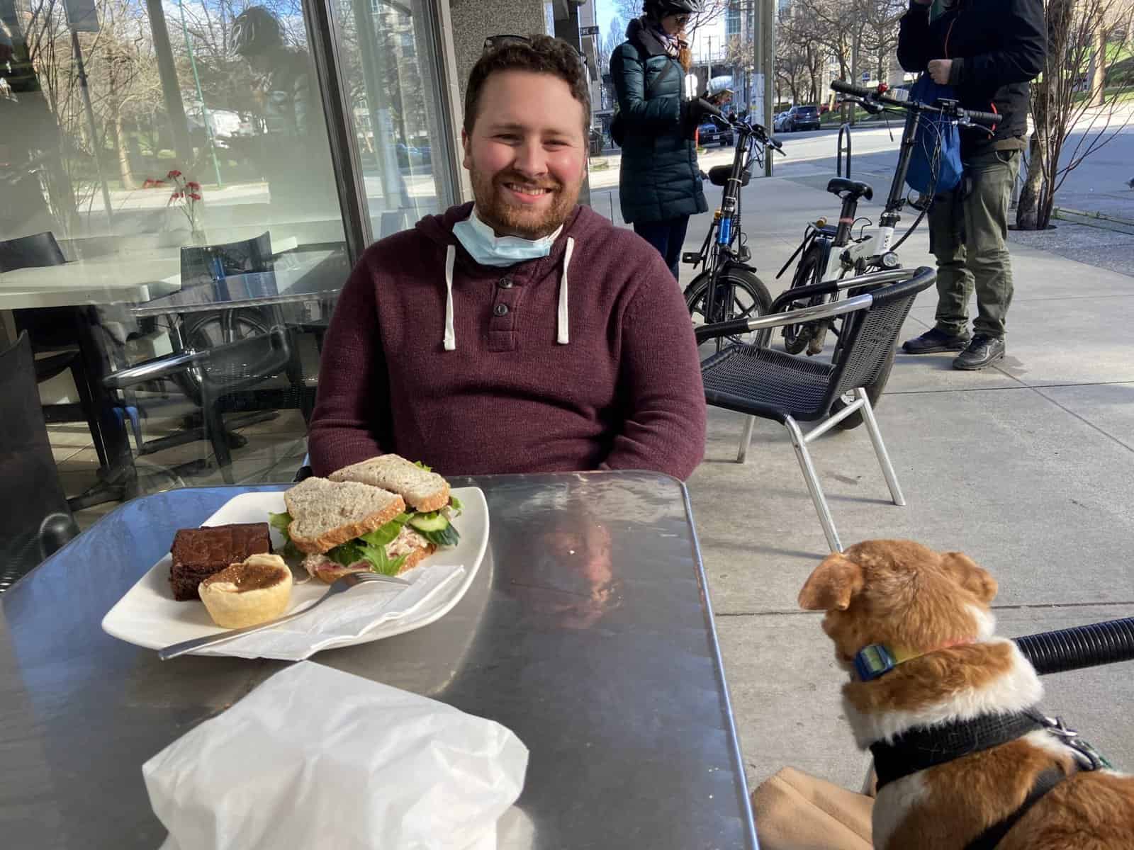 Month in Review: February 2022 9 Tartine sandwiches and pastries with Colin and Ellie