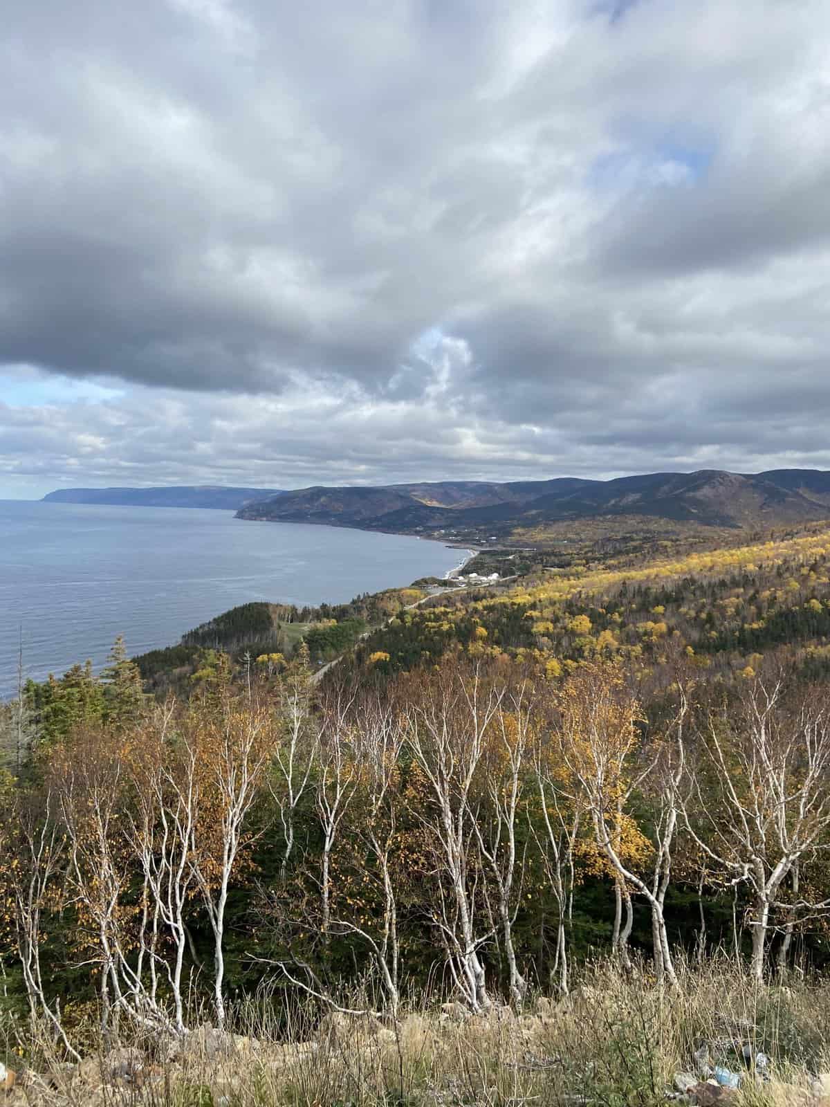 Views of the Cabot Trail on Cape Breton Island