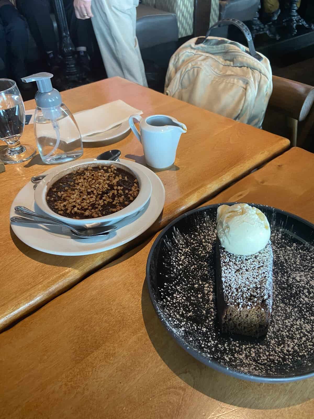Month in Review: April 2022 8 sticky toffee pudding at altitudes bistro on grouse mountain