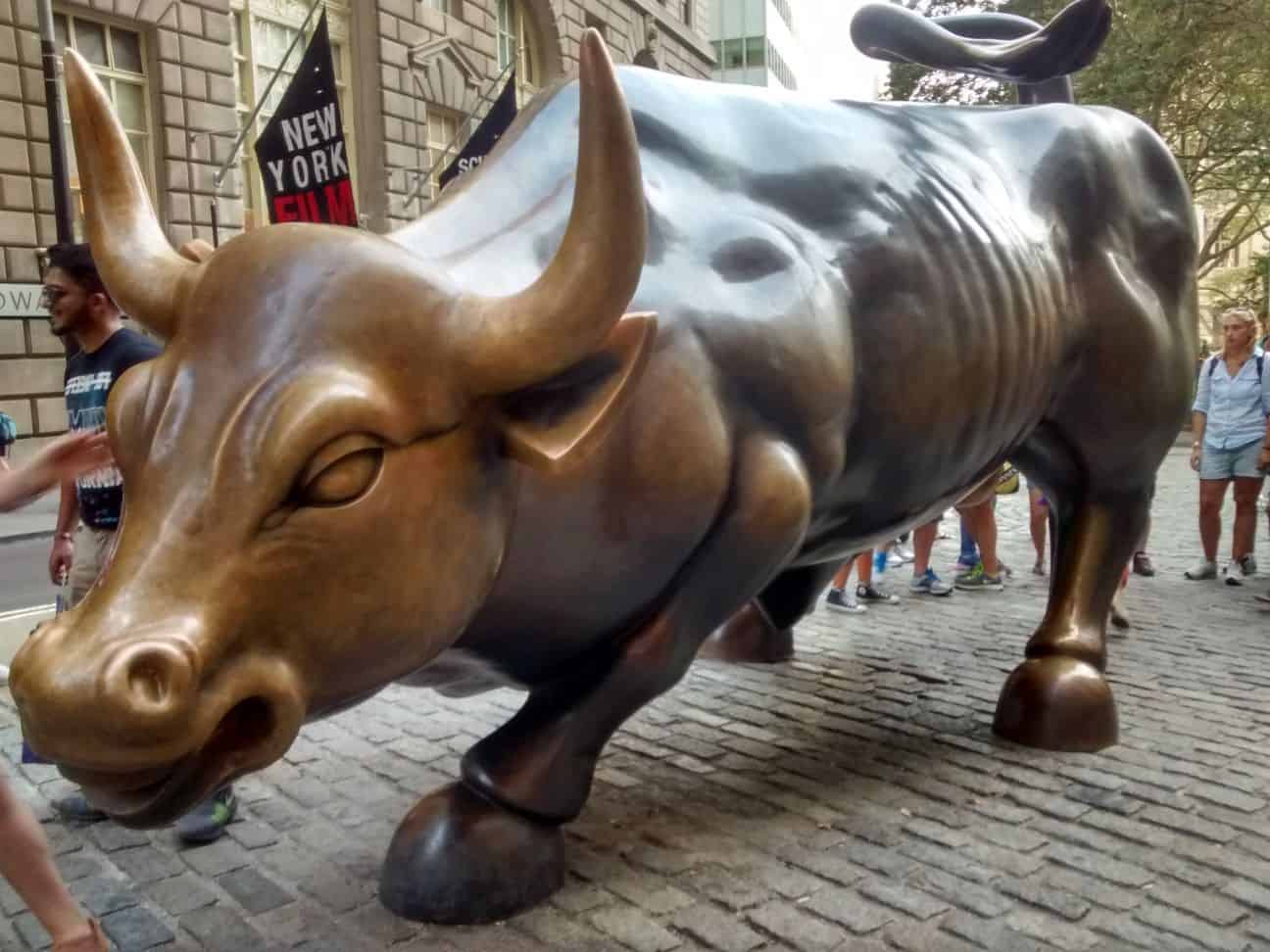 Charging Bull in New York City
