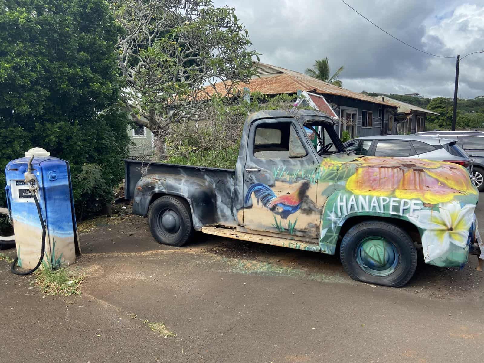 Hanapepe, "Kauai's Biggest Little Town."