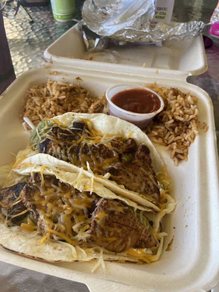 The 10 Best Places to Eat in Kauai 9 Fish tacos from Da Crack, Kauai, Hawaii, the best places to eat in Kauai