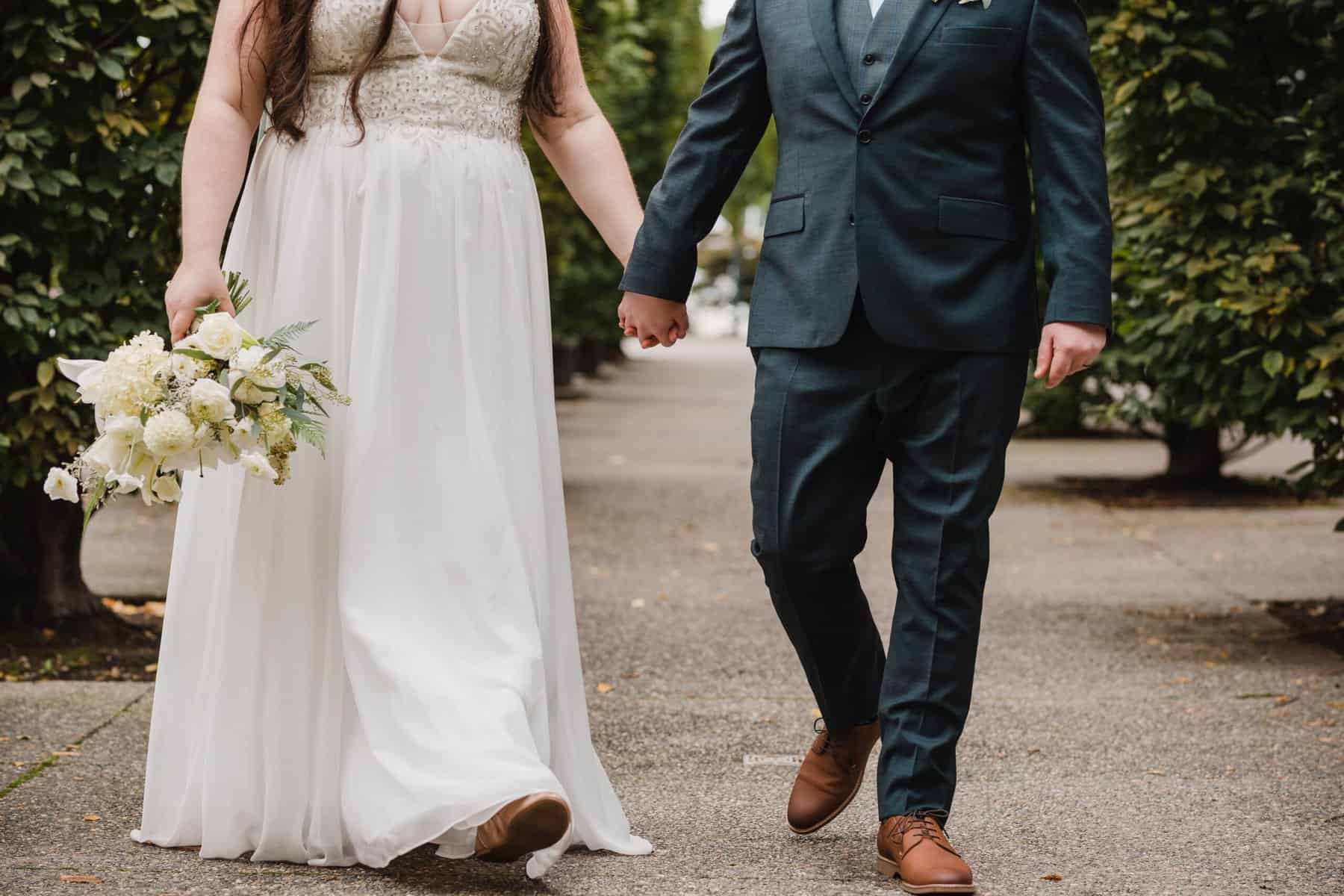 The 15 Best Moments From Our Wedding Day 12 walking around yaletown on our wedding day