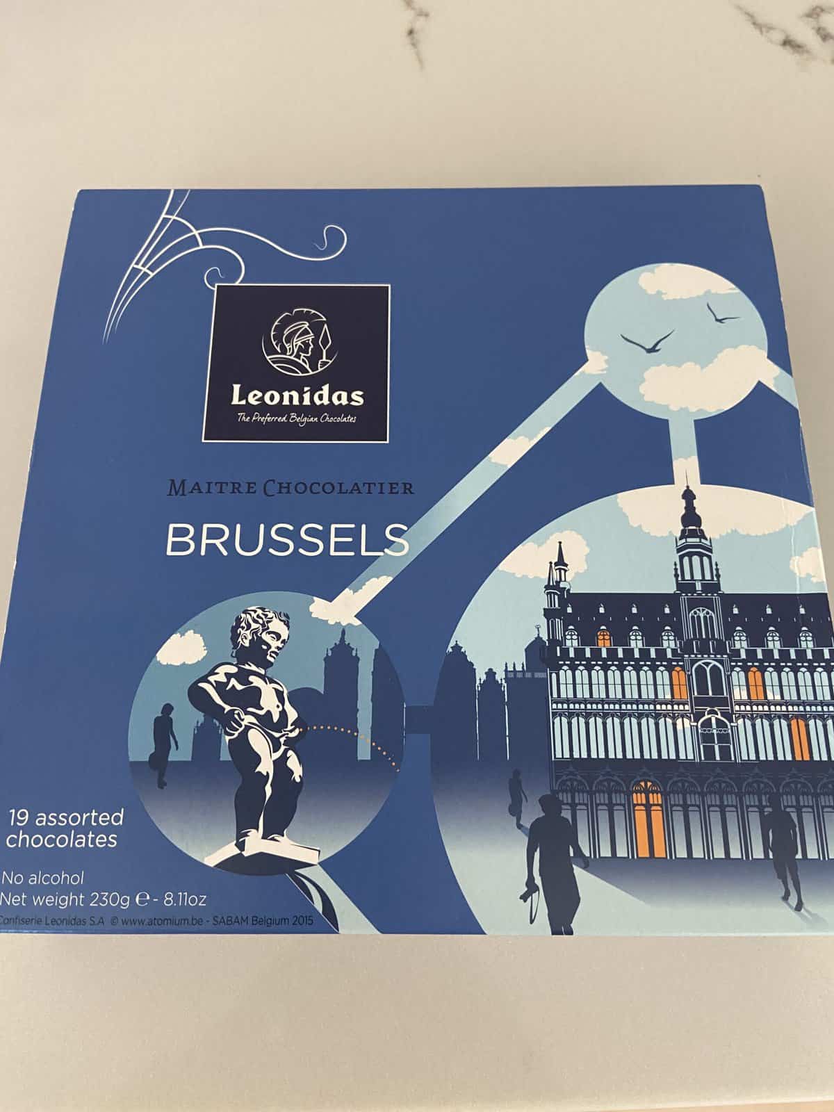 belgian chocolate from leonidas in brussels
