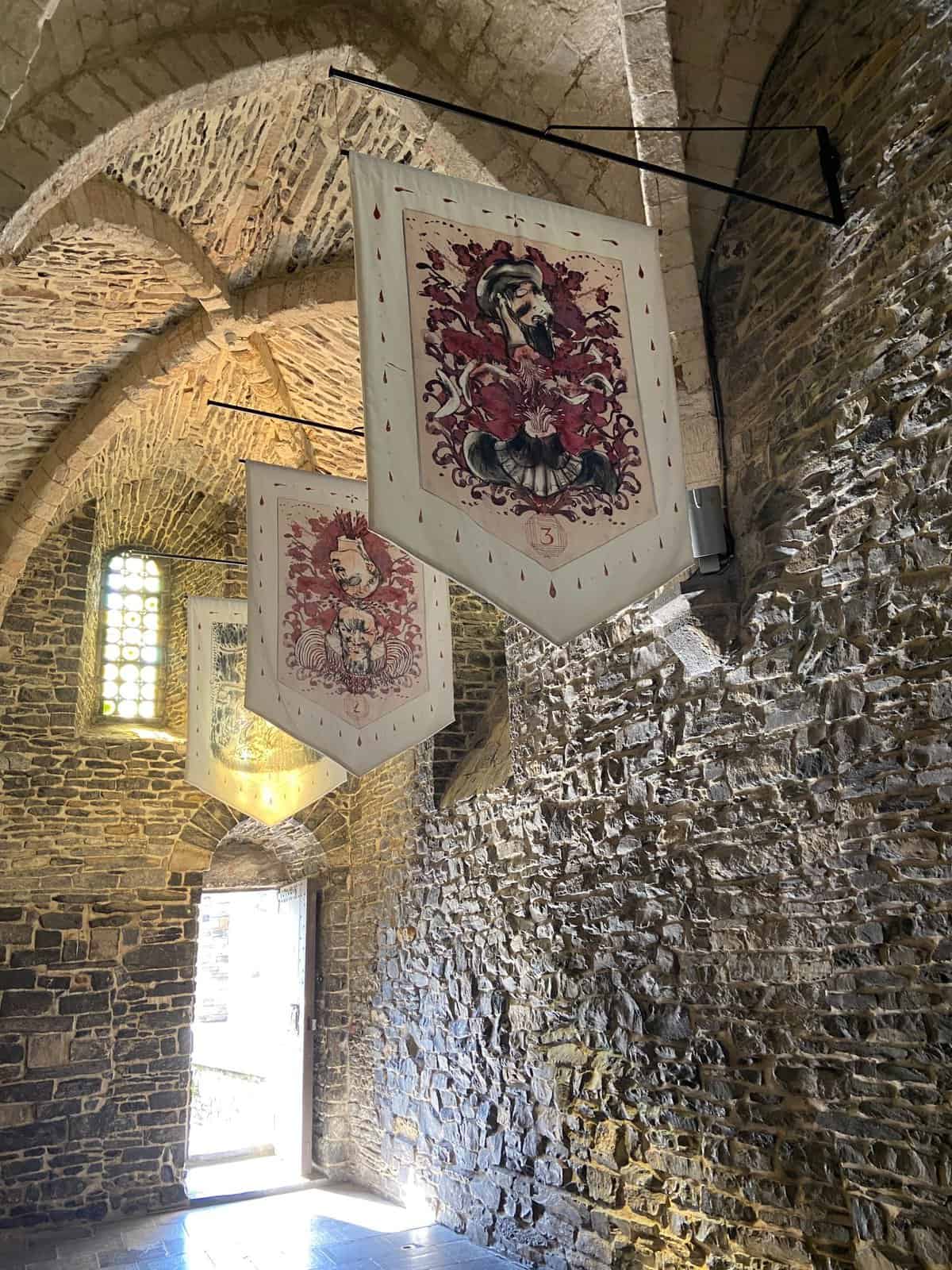 11+ Stunning Things to Do in Ghent, Belgium 8 execution banners inside Gravensteen, Castle of the Counts, Ghent Belgium