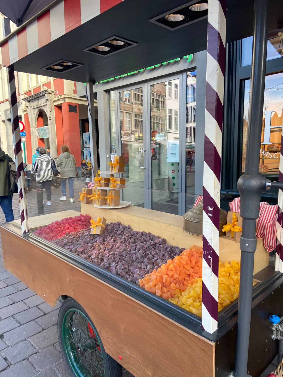 11+ Stunning Things to Do in Ghent, Belgium 11 Gentse Neusjes, Gentse Neus or Cuberdon, purple nose candy in Ghent, Belgium