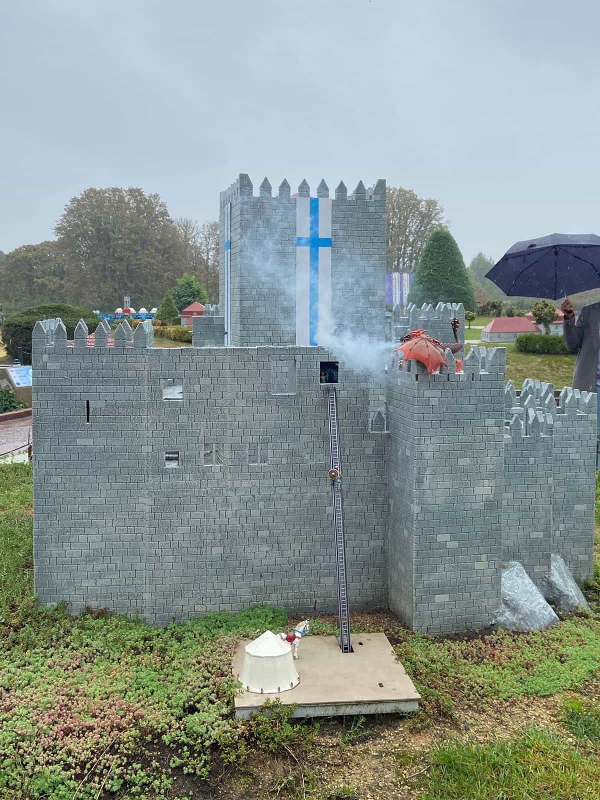 How to Explore All of Europe While Visiting Brussels 4 Mini Europe castle with princess and dragon in Brussels