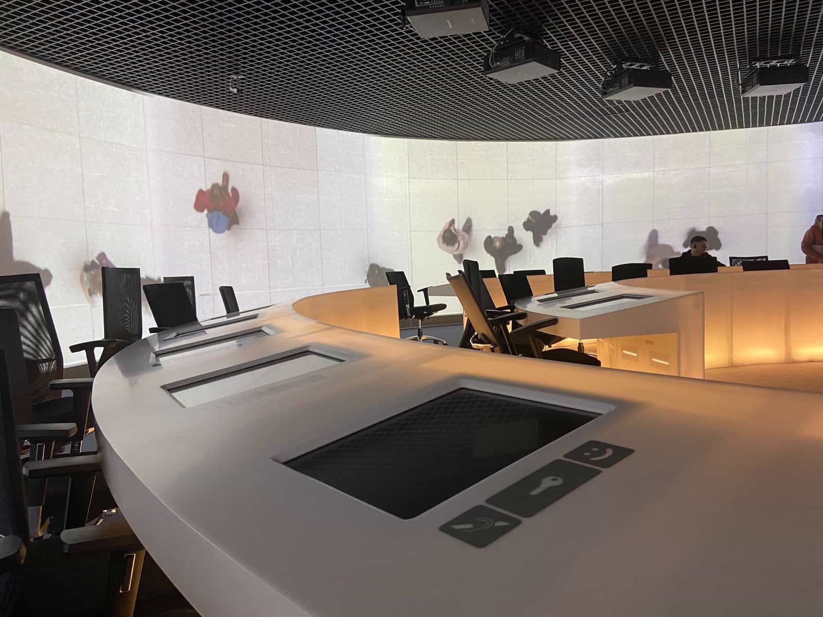How to Explore All of Europe While Visiting Brussels 16 conference room at the EU Parlamentarium in Brussels, Belgium