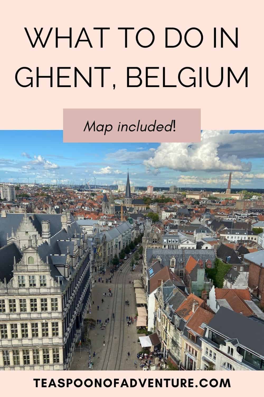 11+ Stunning Things to Do in Ghent, Belgium 2 Check out 11+ things to do in Ghent, Belgium! Forget Bruges and Brussels - visit Ghent! Tour the Gravensteen Castle, climb the Belfry of Ghent and see the Ghent Altarpiece! #ghent #gent #belgium #travel #travelitinerary #europe #traveleurope