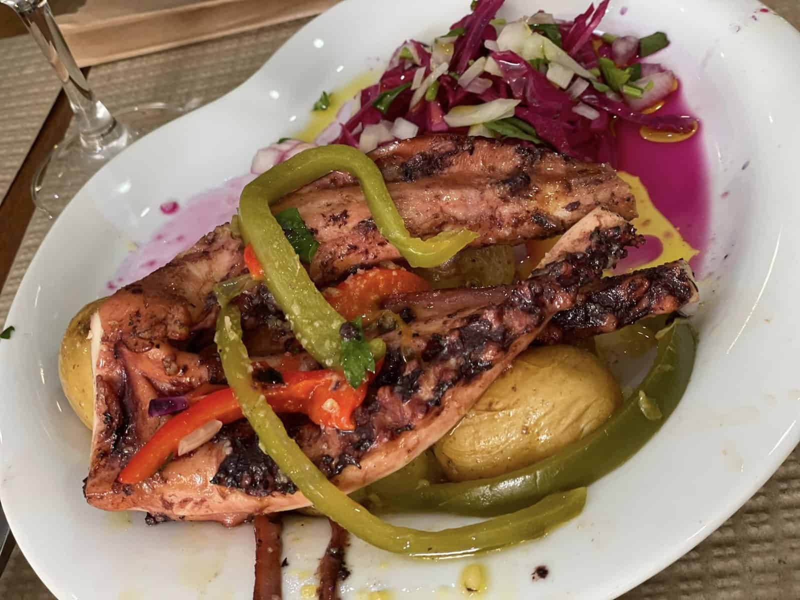 An 8 Week Spain and Portugal Itinerary With My Mom! 7 grilled octopus in Porto, Portugal