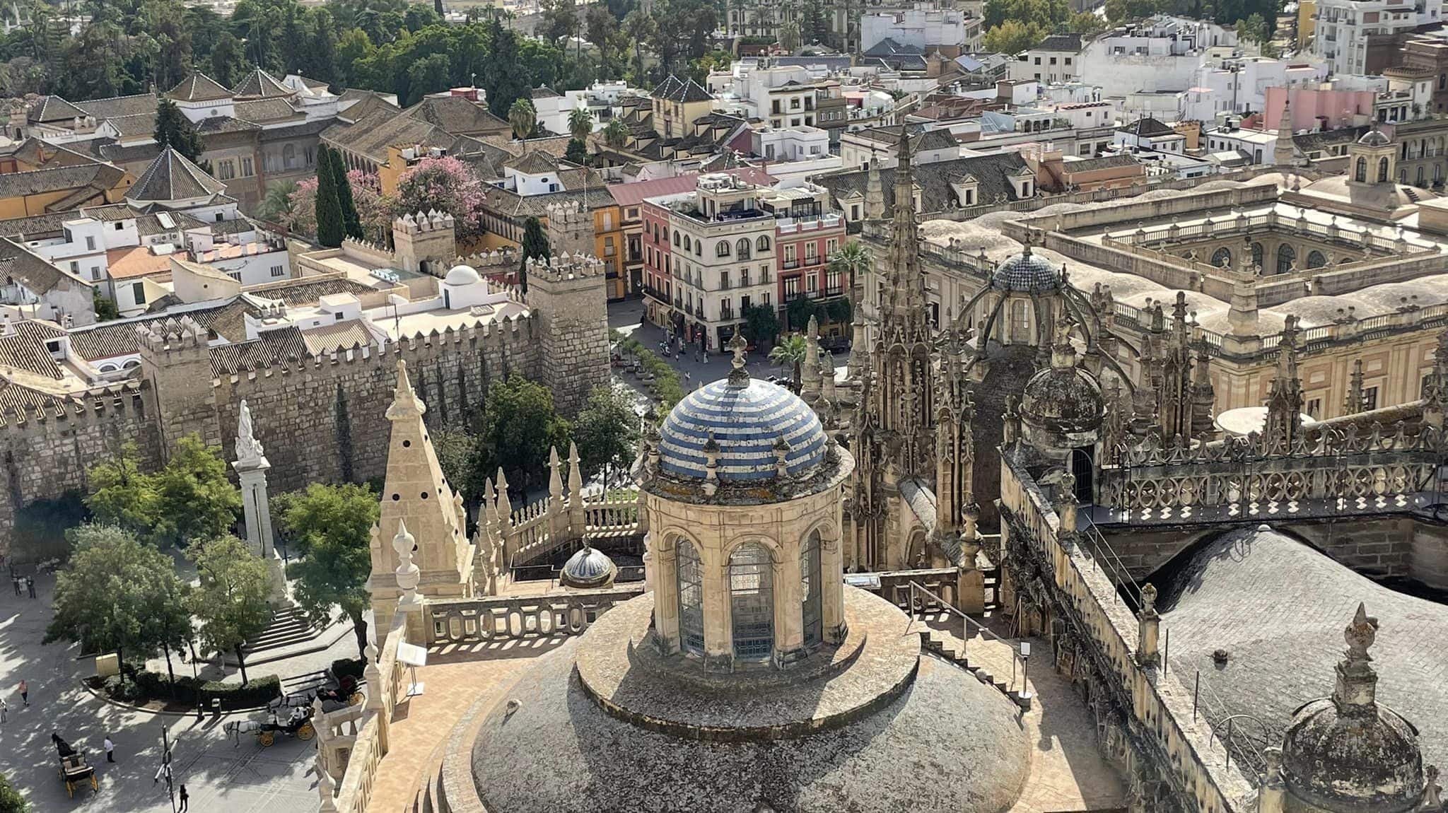 An 8 Week Spain and Portugal Itinerary With My Mom! 32 view of Seville, Spain