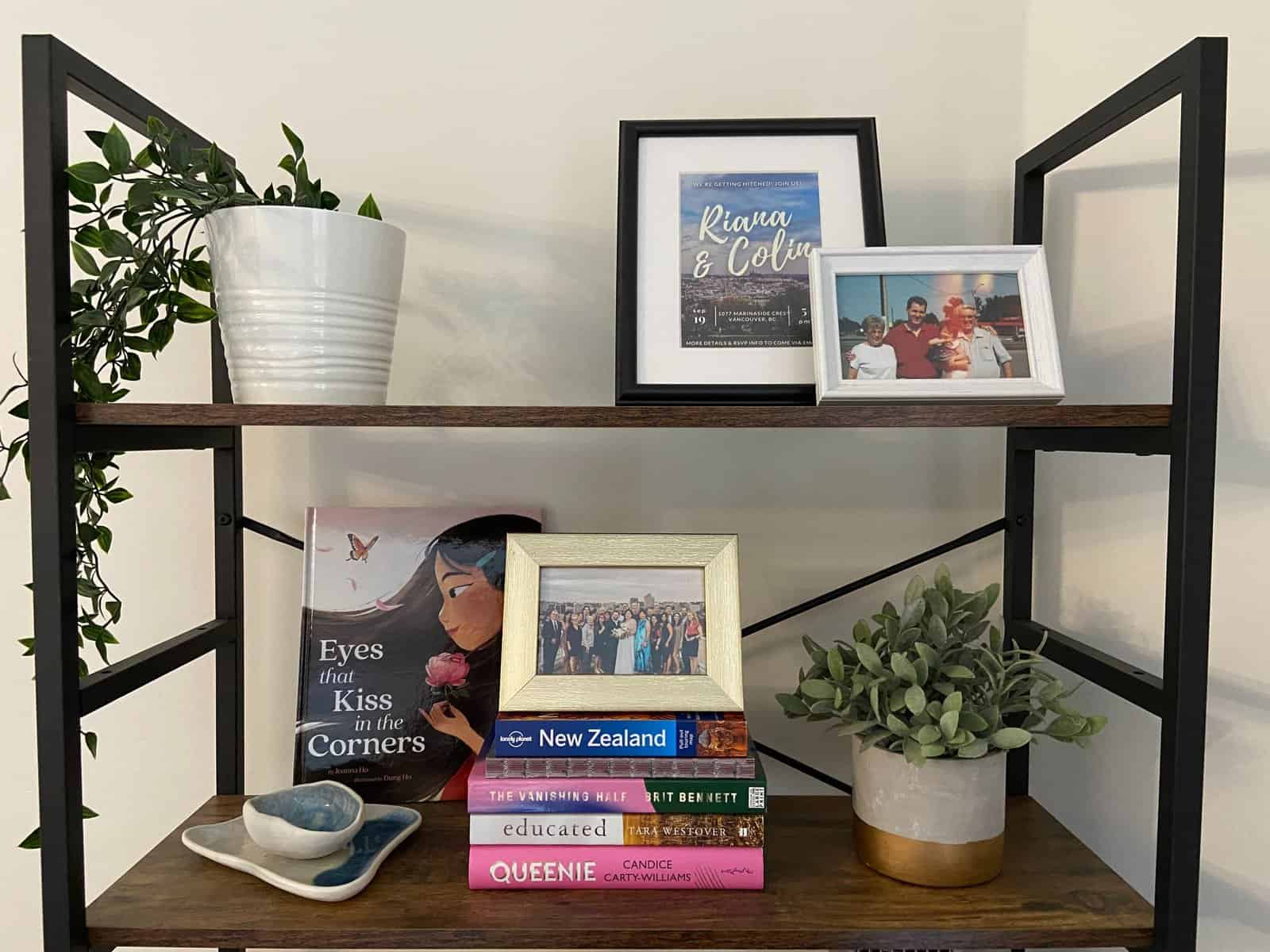 Welcome Home! Our New Vancouver Apartment Tour 15 shelf in my office in our vancouver apartment