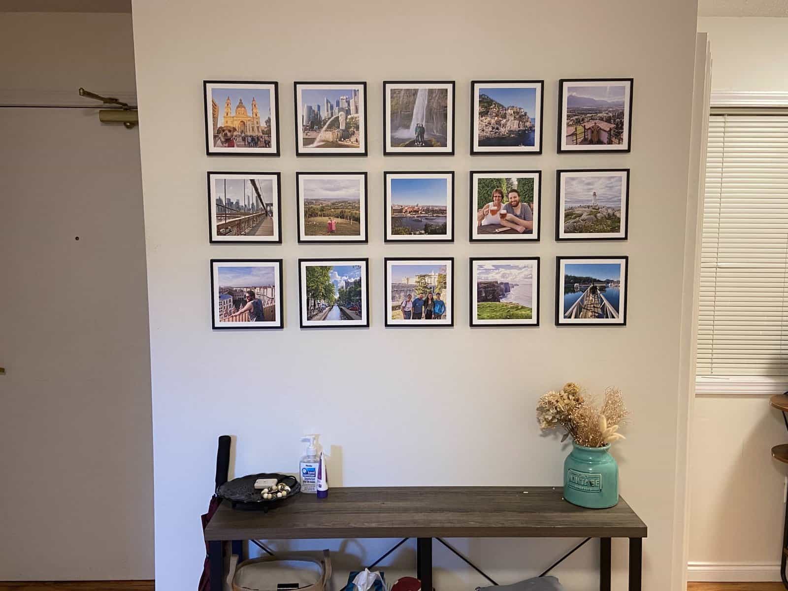 Welcome Home! Our New Vancouver Apartment Tour 3 mix tile photo gallery in our vancouver apartment