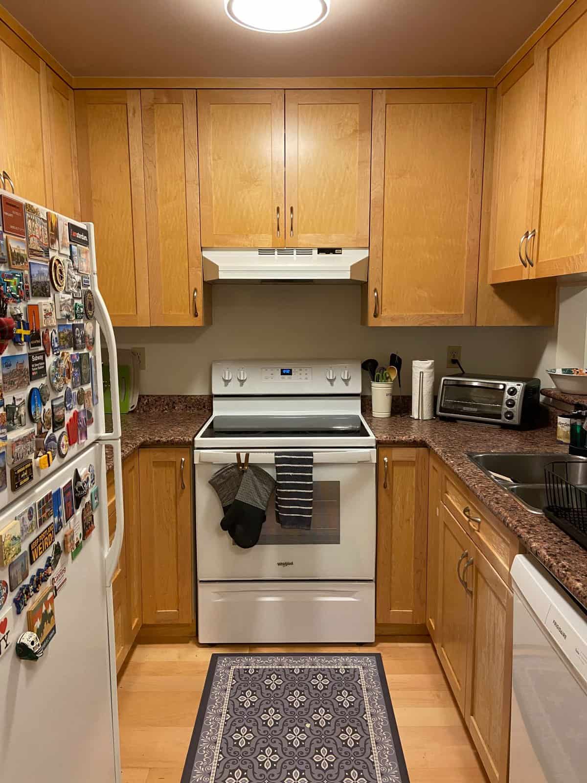 Welcome Home! Our New Vancouver Apartment Tour 5 kitchen in our vancouver rental apartment