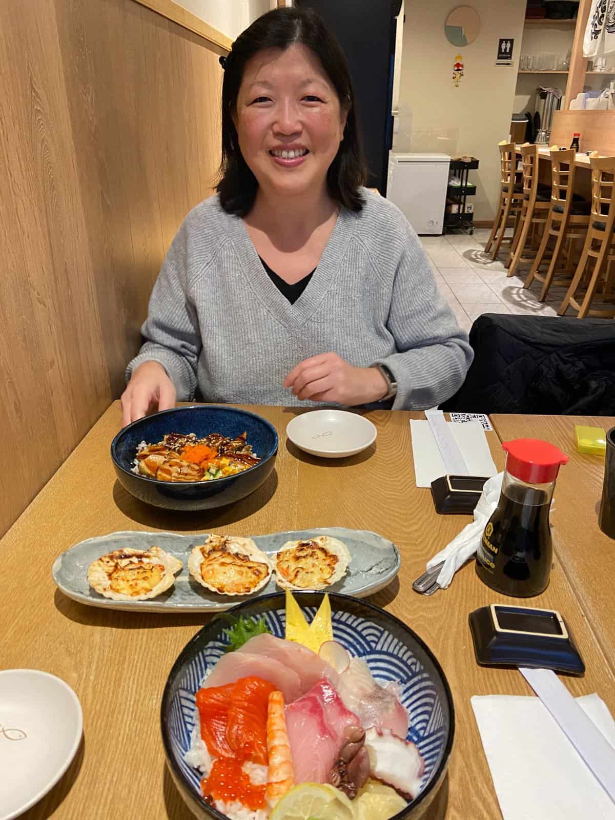 Month in Review: February 2023 8 Uma Sushi dinner with mom