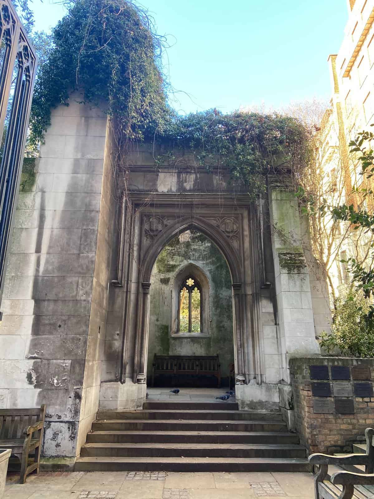 Why I Keep Returning to London 12 St Dunstan in the East Church Garden, London, UK