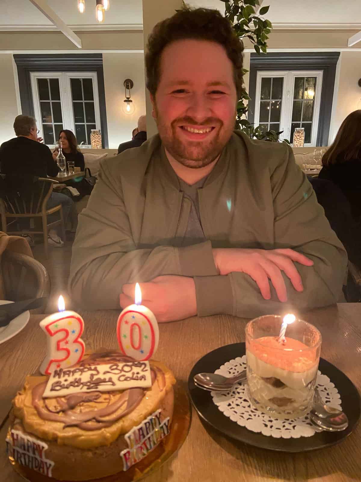 Month in Review: March 2023 4 Colin's 30th birthday cake in March 2023