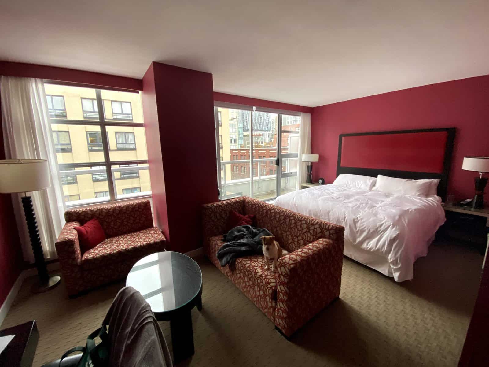 Opus Hotel in Vancouver, wedding weekend, best places I've ever stayed