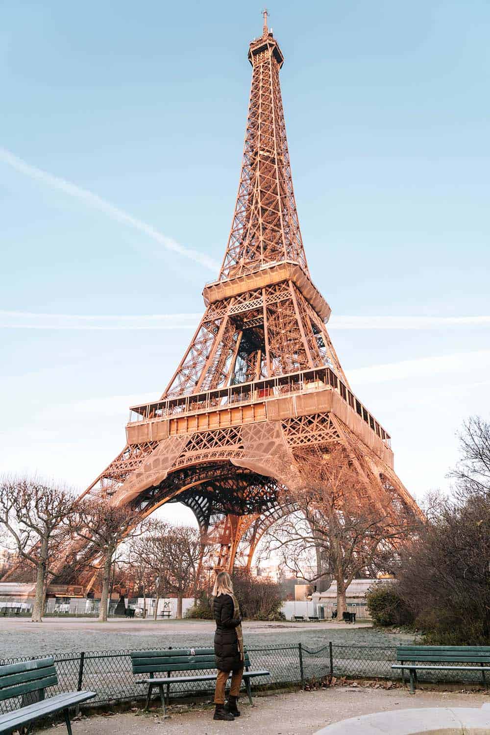 Traveller of the Month: Meredith from Away With Meredith 5 Away With Meredith at the Eiffel Tower in Paris France