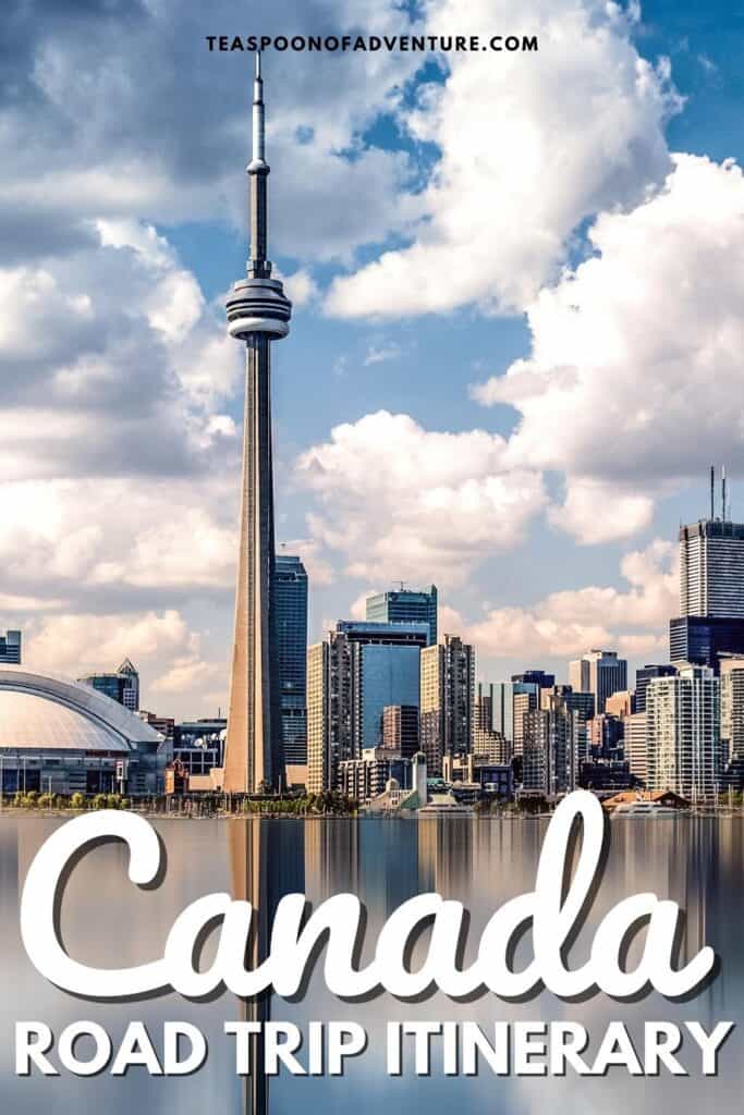 ULTIMATE CANADA ROAD TRIP: From Victoria to St. John's, discover the ultimate cross Canada road trip itinerary with 34+ stops and planning advice! #canada #travel #roadtrip #banff #vancouver #toronto #niagarafalls