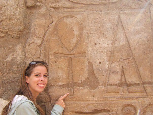 Melanie in Egypt