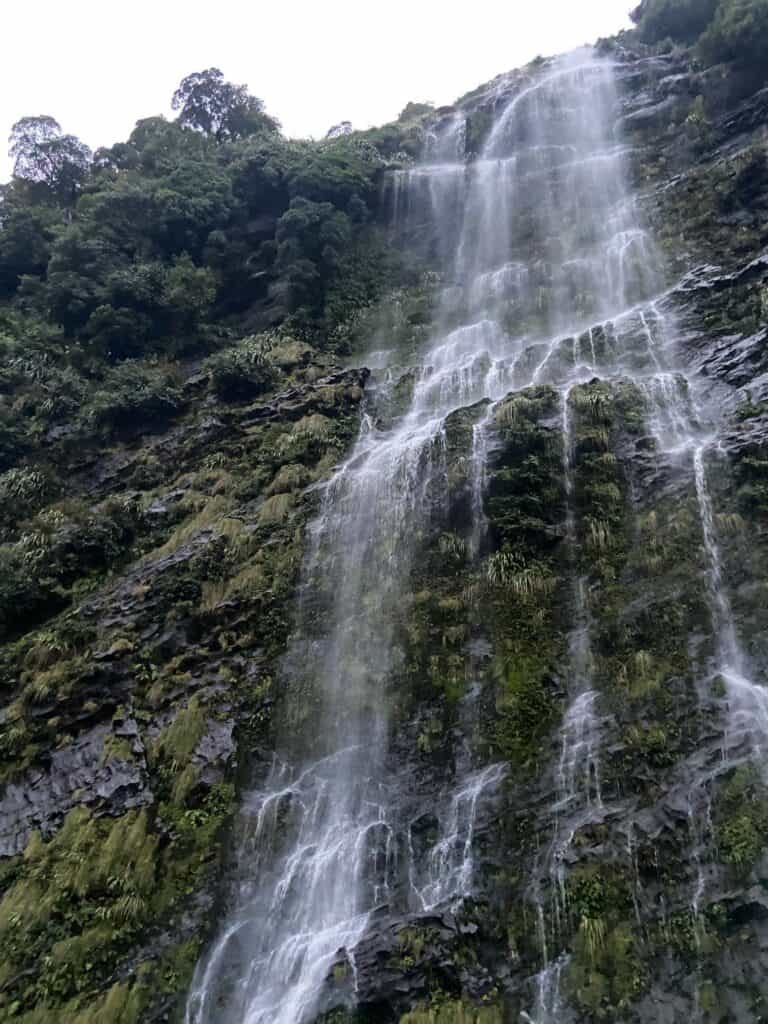The Ultimate 10 Day New Zealand South Island Itinerary 14 Waterfall in Doubtful Sound, New Zealand