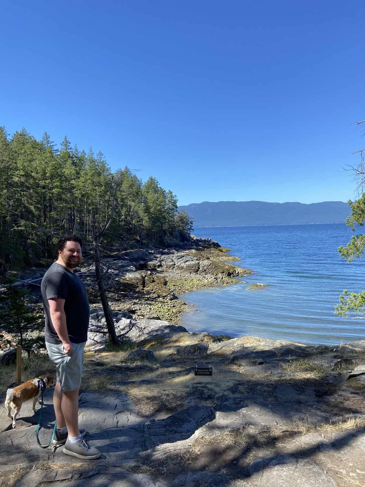 Hiking near Pender Harbour