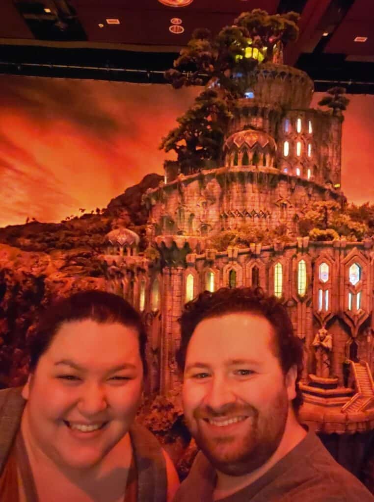 What to Do in Auckland Based on Your Travel Style 33 Riana and Colin selfie at Weta Workshop Unleashed in Auckland