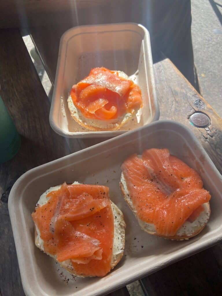 What to Do in Auckland Based on Your Travel Style 19 Smoked salmon bagels from the famous Best Ugly Bagels