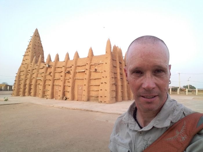Traveller of the Month: Trevor from Nomadic Backpacker 5 Nomadic Backpacker at the Grand Mosque in Kong