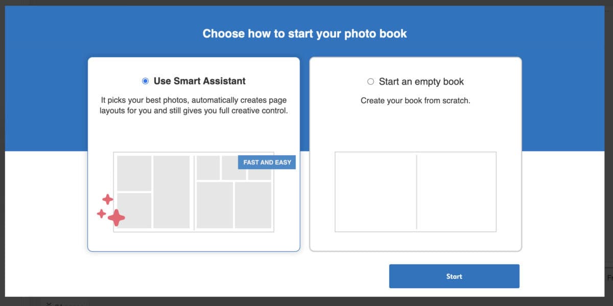 Which Photo Book Maker Is the Best? (Real Book Reviews!) 10 Smart Assistant feature on the Vistaprint Photo book maker
