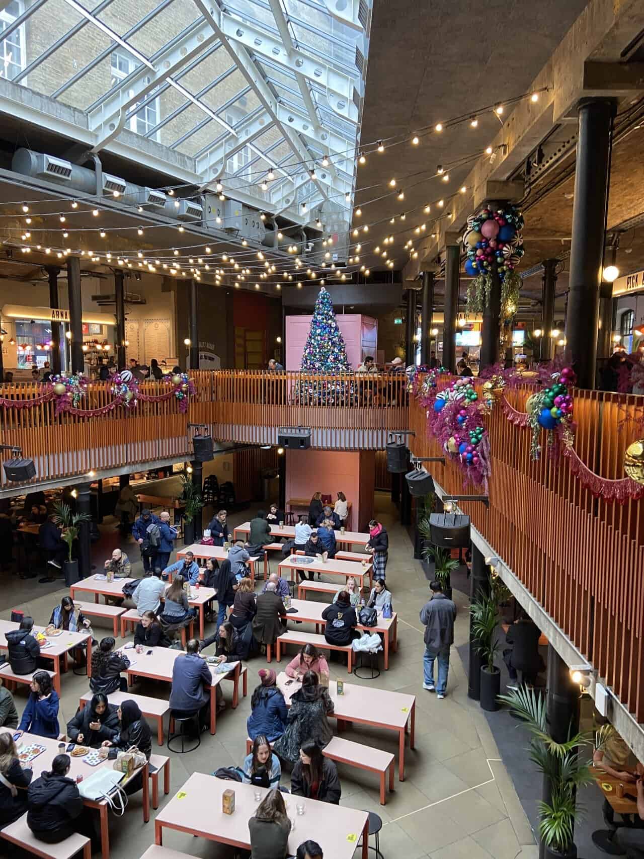 Seven Dials Food Market in London