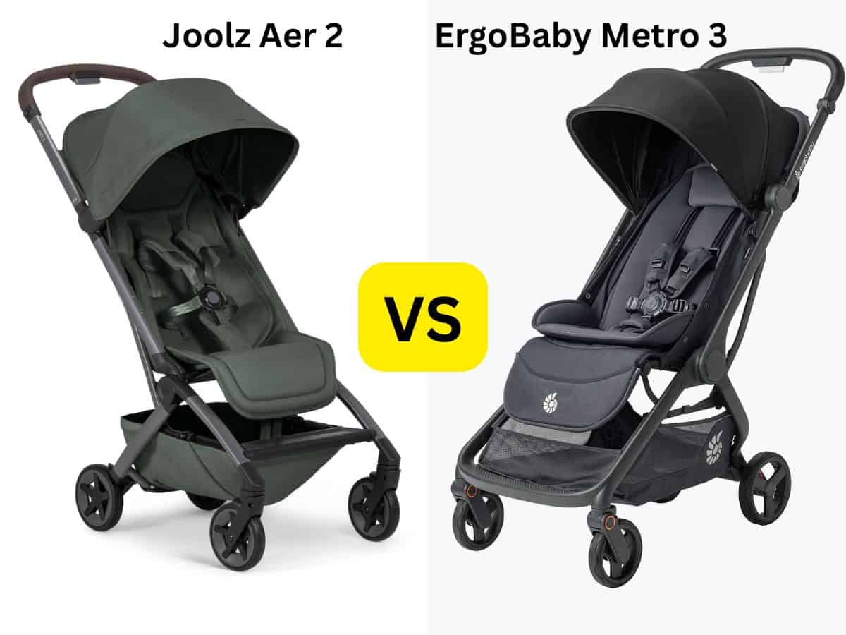 Joolz Aer Review: Is This the Best Travel Stroller? 21 Comparing the Joolz Aer 2 travel stroller with the ErgoBaby Metro 3