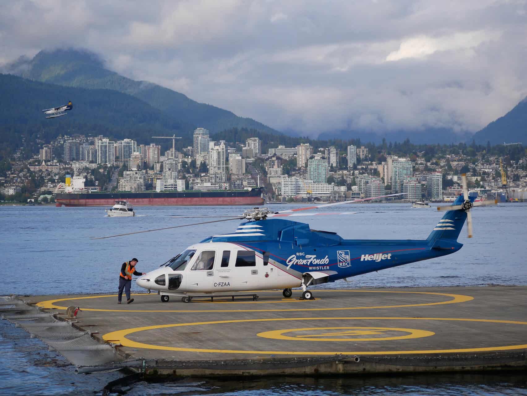 How to Get to Victoria from Vancouver, BC 14 Helijet 1980 Sikorsky S 76A C FZAA Vancouver