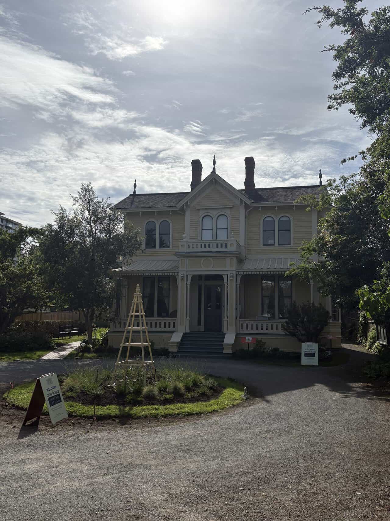 Carr House National Historic Site, the house where Canadian artist Emily Carr lived and is now a museum in Victoria, BC